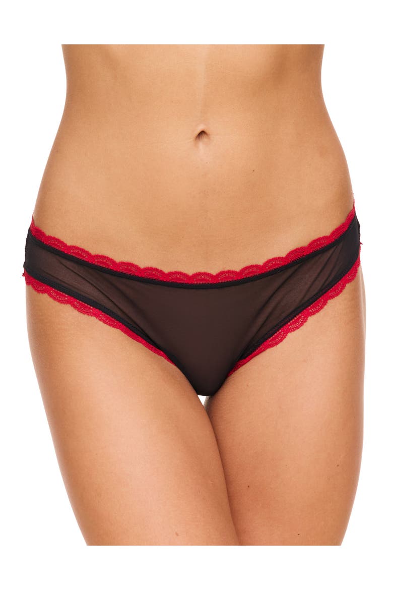 Cerys Cheeky Panties, Alternate, color, Black