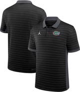 Jordan Brand Men's Jordan Brand Black Florida Gators 2025 Early Season Coaches Sideline Victory Stripe Performance Polo