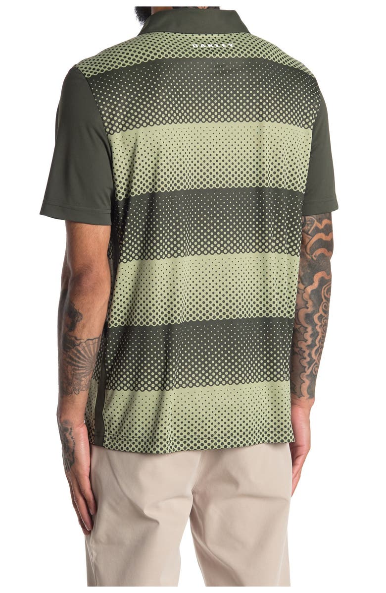 Oakley Dot Stripes Polo, Alternate, color, 