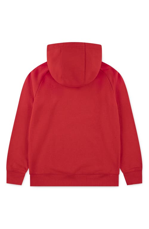 3 Brand Kids' Logo Hoodie In Red