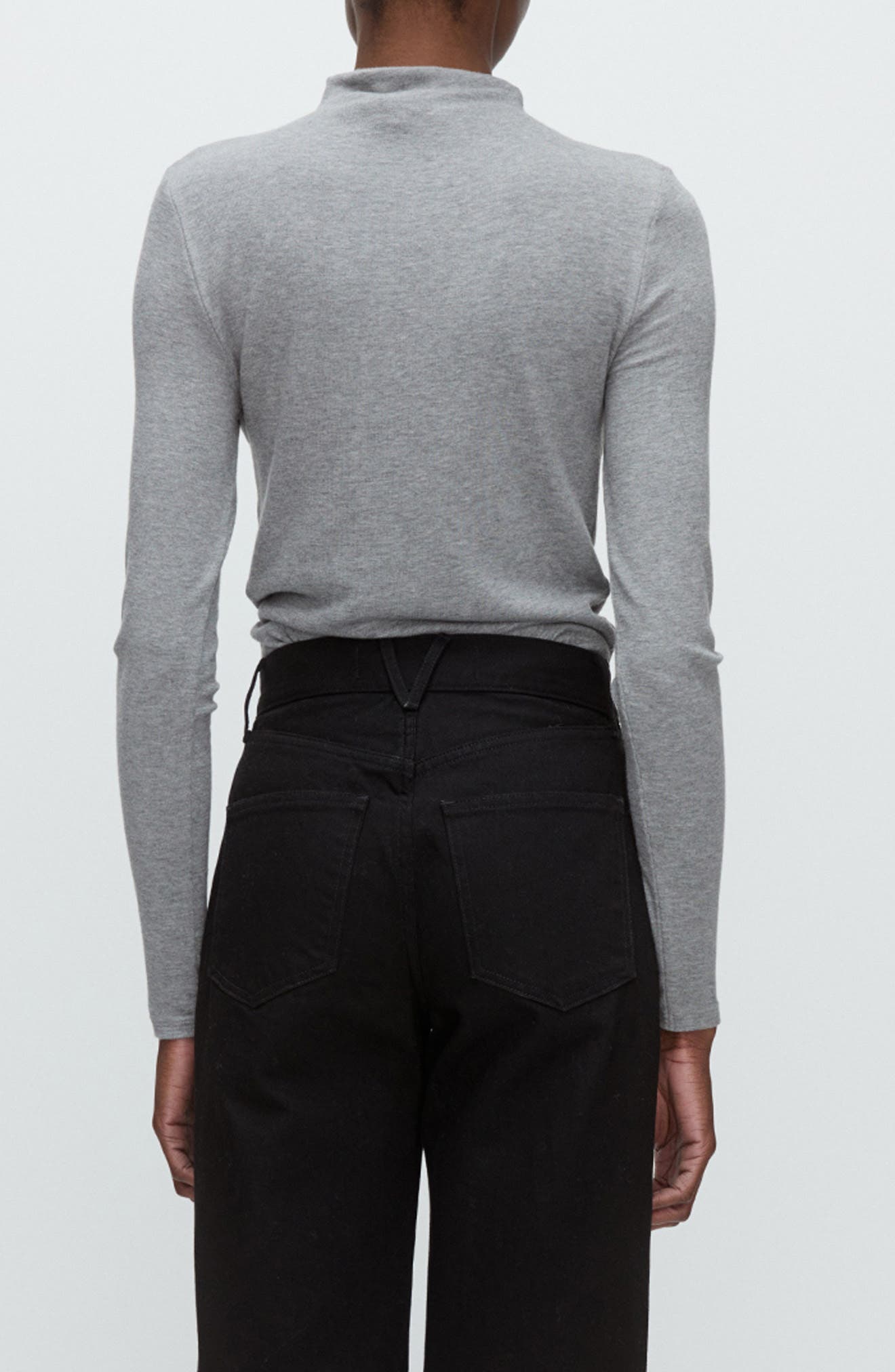 Theresa Ruched Funnel Neck Top - image 2