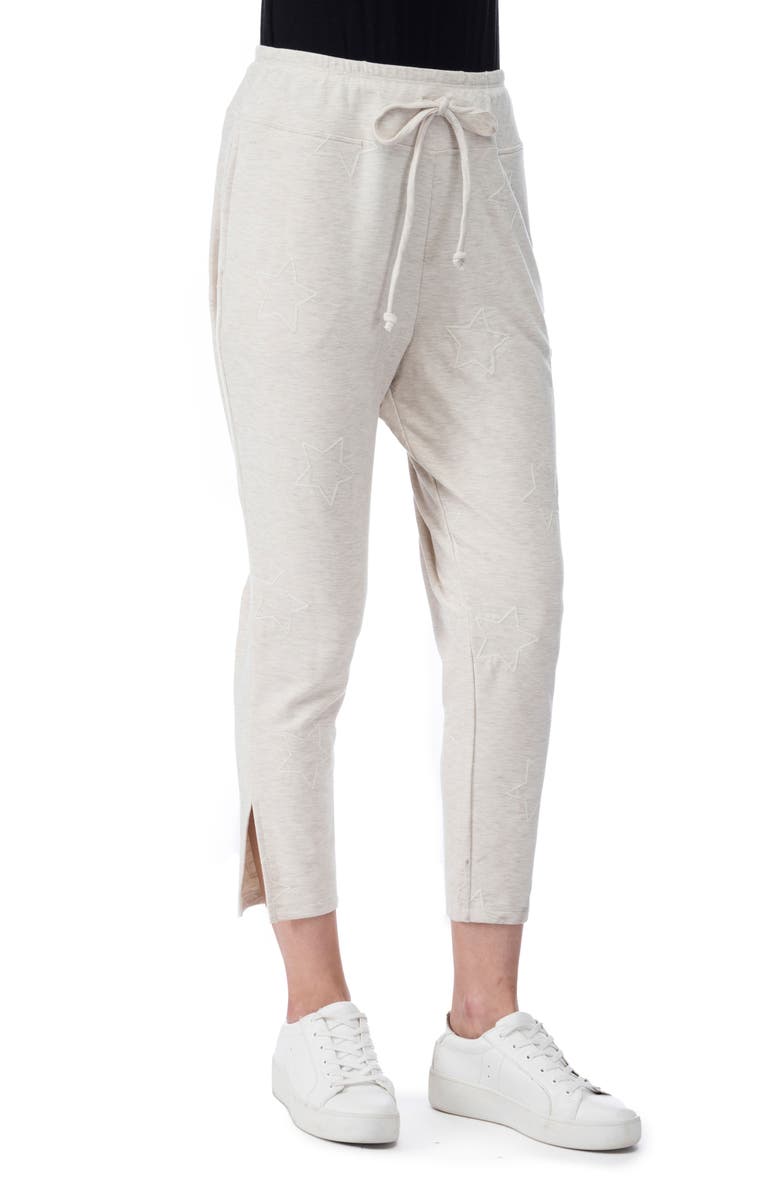 Bobeau Pascale French Terry Crop Pants, Alternate, color, 