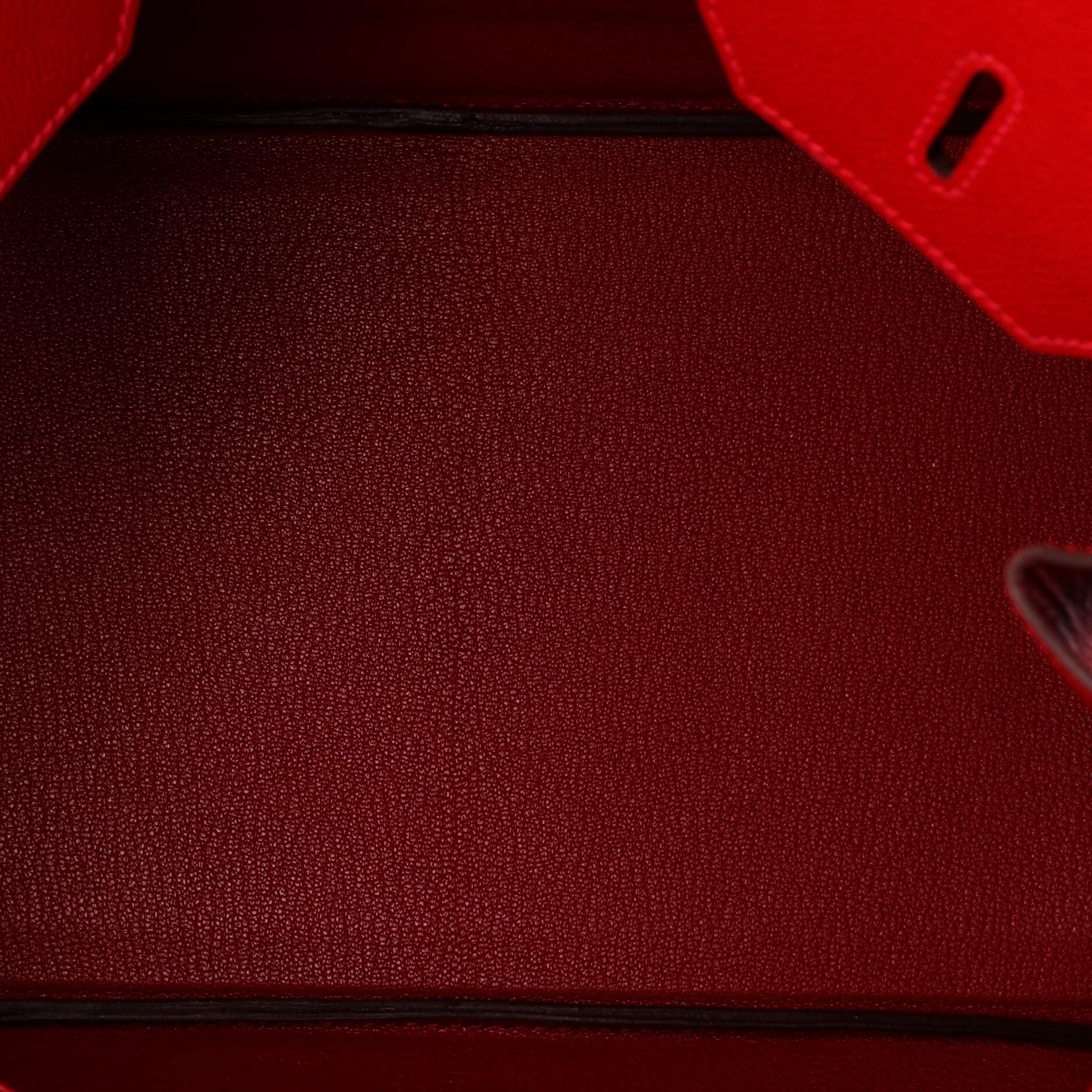 Pre-Owned Hermes Birkin Handbag Red Epsom with Gold Hardware 35, Alternate, color, Rouge Casaque