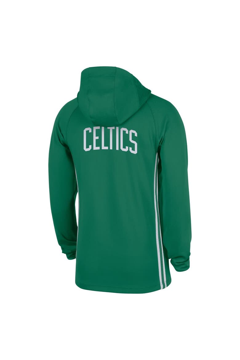 Men's Nike  Kelly Green Boston Celtics Authentic On Court Zone Quarter-Zip Dri-FIT Hoodie Jacket, Alternate, color, Kelly Green