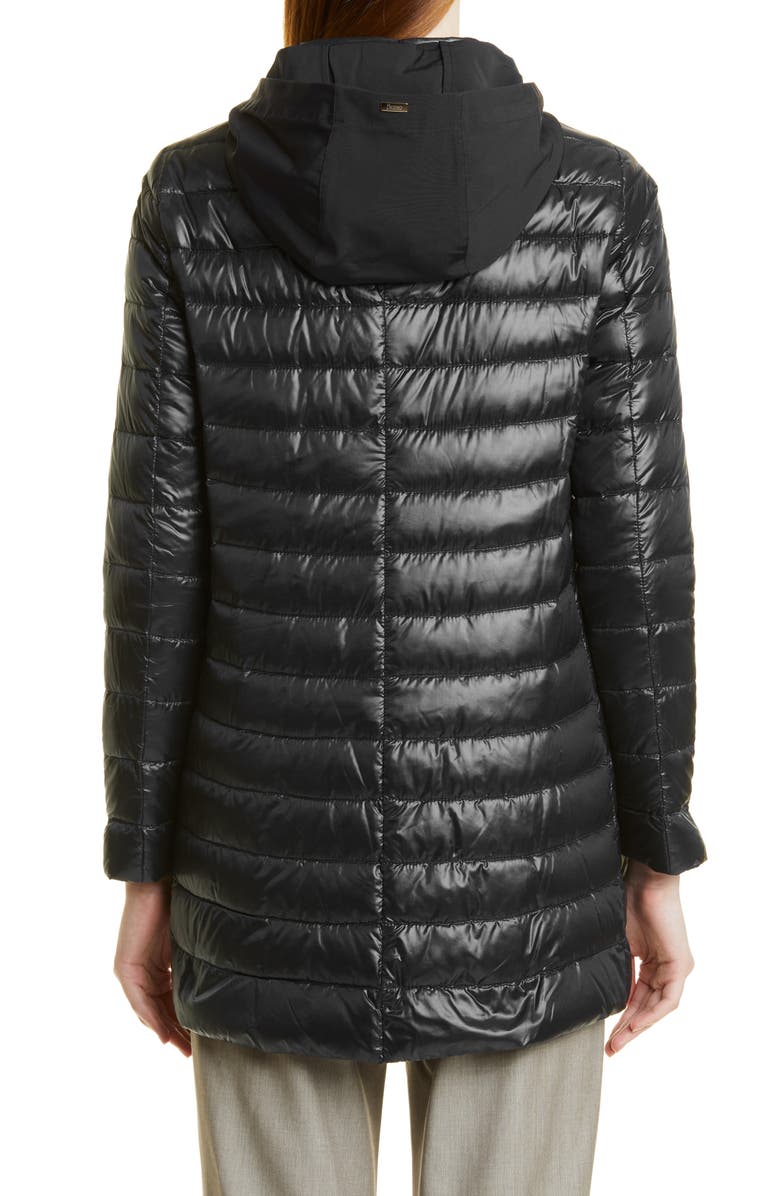 Herno High/Low Down Puffer Coat, Alternate, color, 