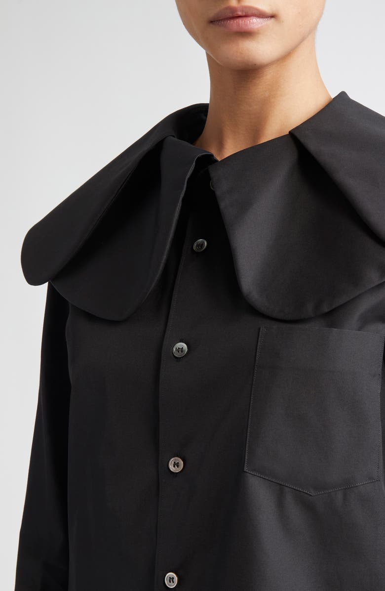 Comme des Garçons Comme des Garçons Cotton Broadcloth Button-Up Shirt, Alternate, color, 