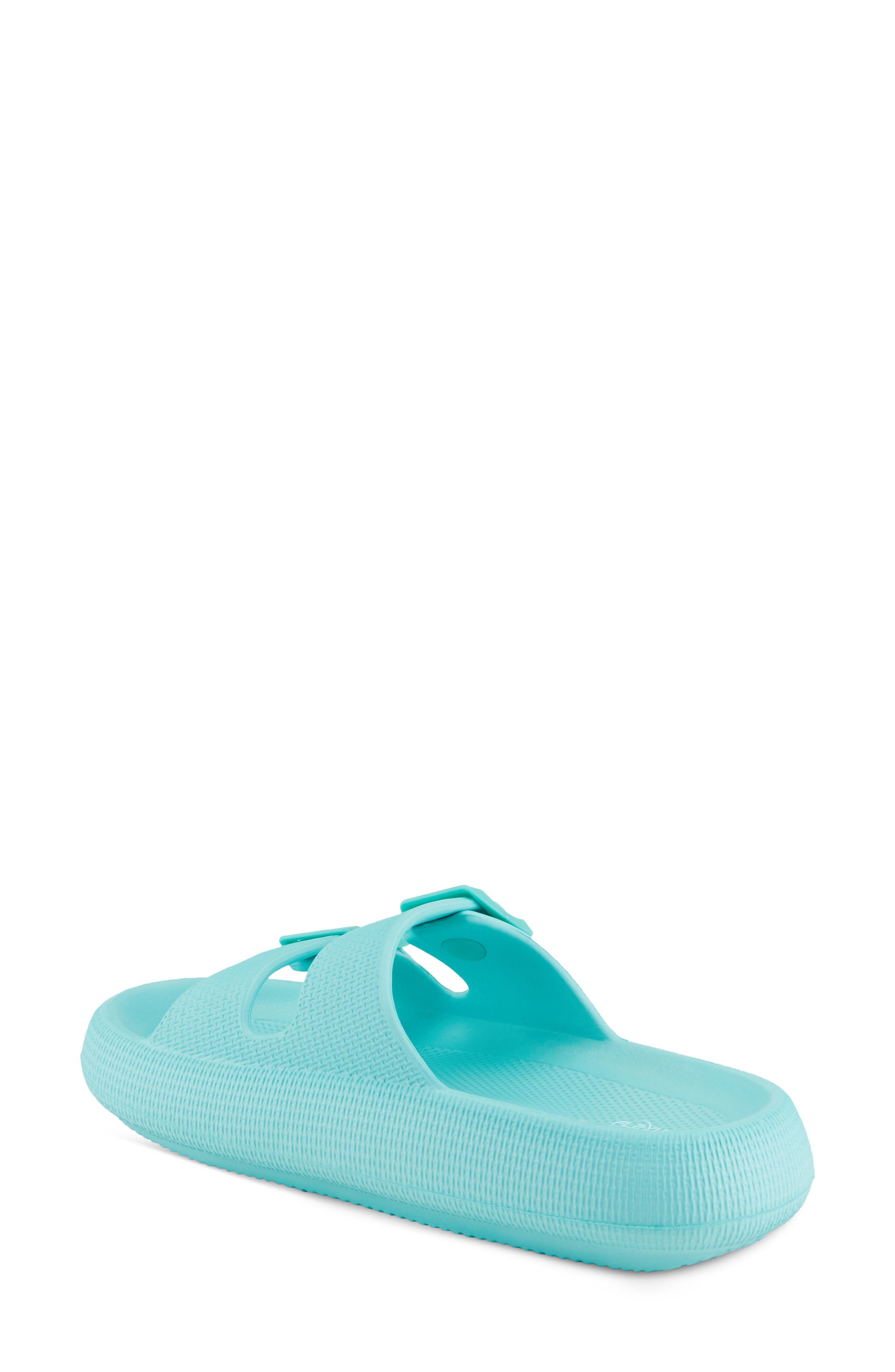 Flexus by Spring Step Bubbles Waterproof Slide Sandal, Alternate, color, Turquoise