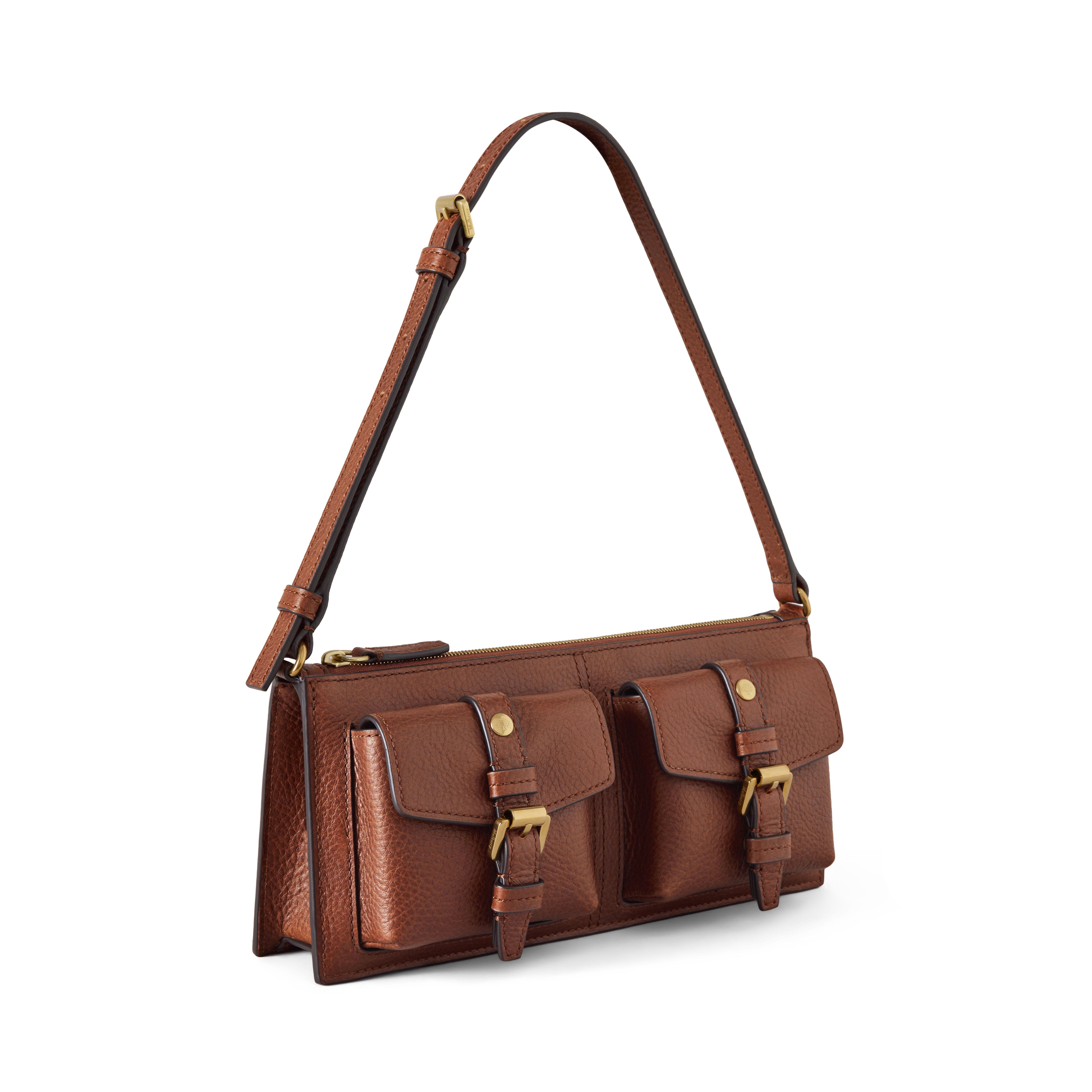 Mulberry Mini Roxanne Shoulder Bag, Alternate, color, Oak