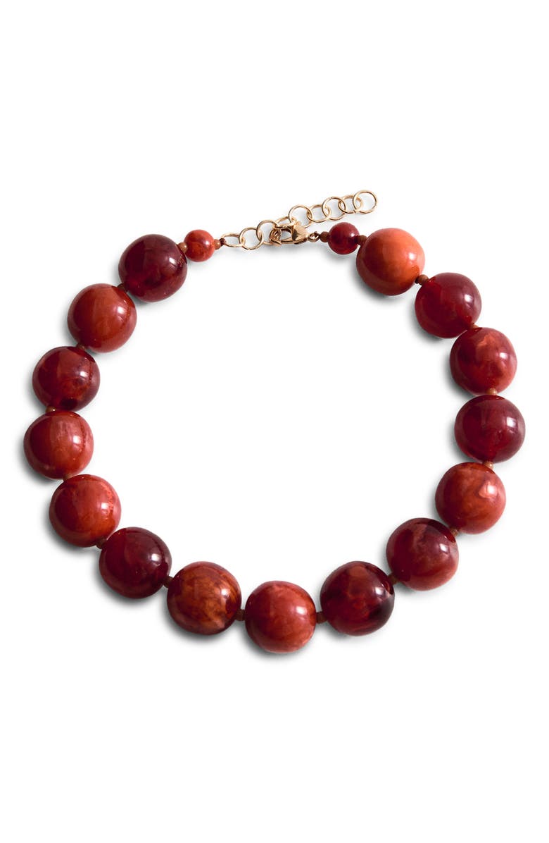 MANGO Maxi Ball Necklace, Main, color, 