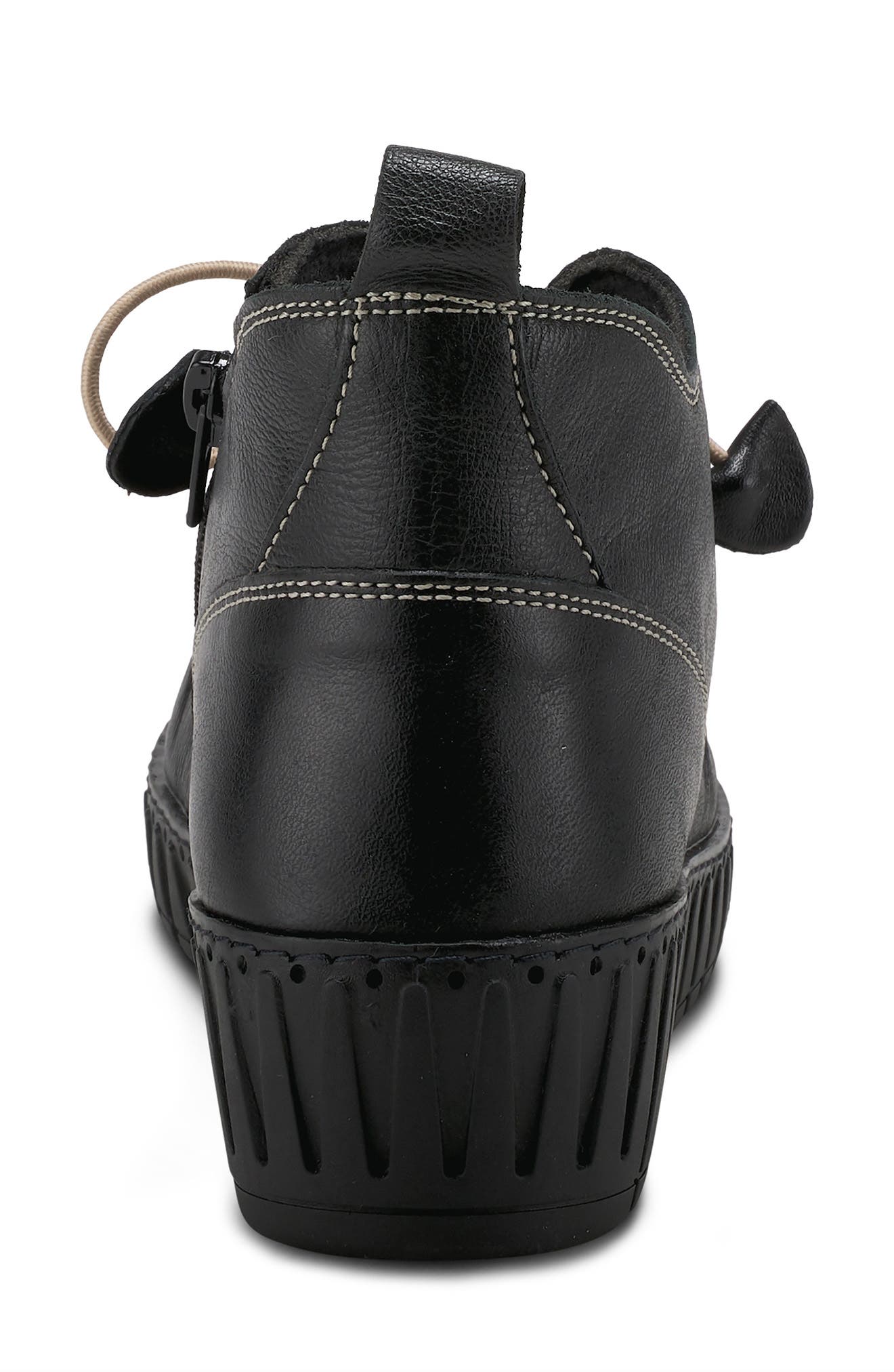 Spring Step Nespea Desert Bootie, Alternate, color, Black