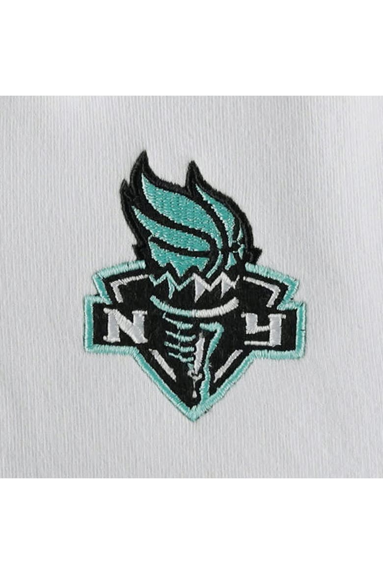 White New York Liberty Core Solid Shorts, Alternate, color, White