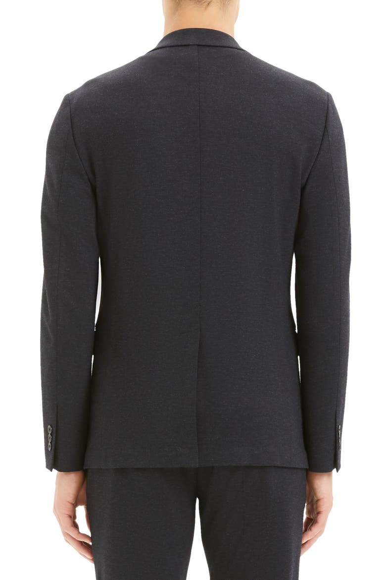 Clinton Marled Ponte Sport Coat, Alternate, color, NOCTURNE NAVY
