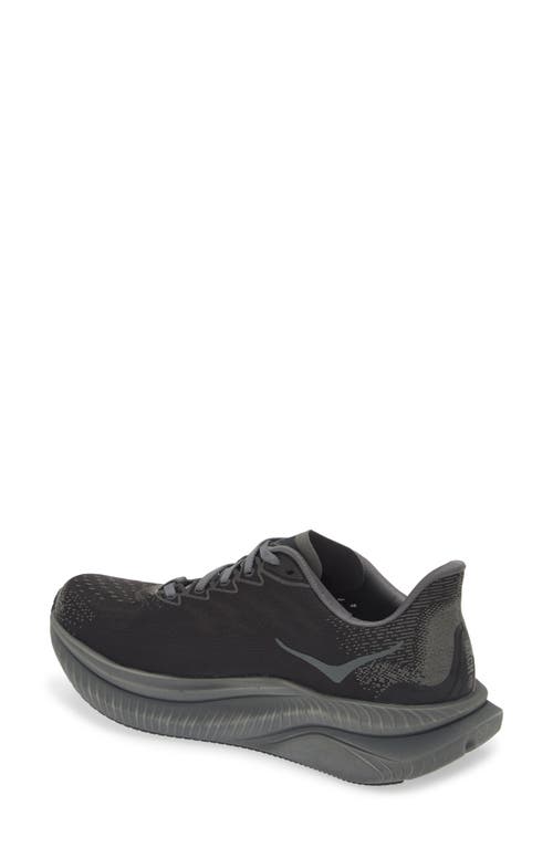 Hoka Mach 6 Running Shoe In Black