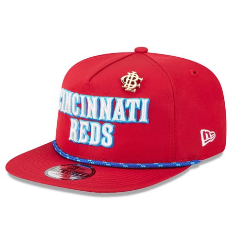 Men's New Era  Red Cincinnati Reds 2025 Big League Chew Golfer Snapback Hat
