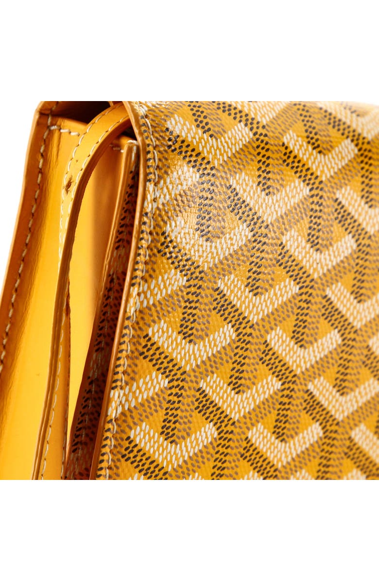 Pre-Owned Goyard Monte Carlo Clutch with Strap Coated Canvas PM, Alternate, color,