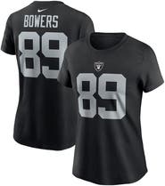Nike Women's Nike Brock Bowers Black Las Vegas Raiders Player Name & Number T-Shirt