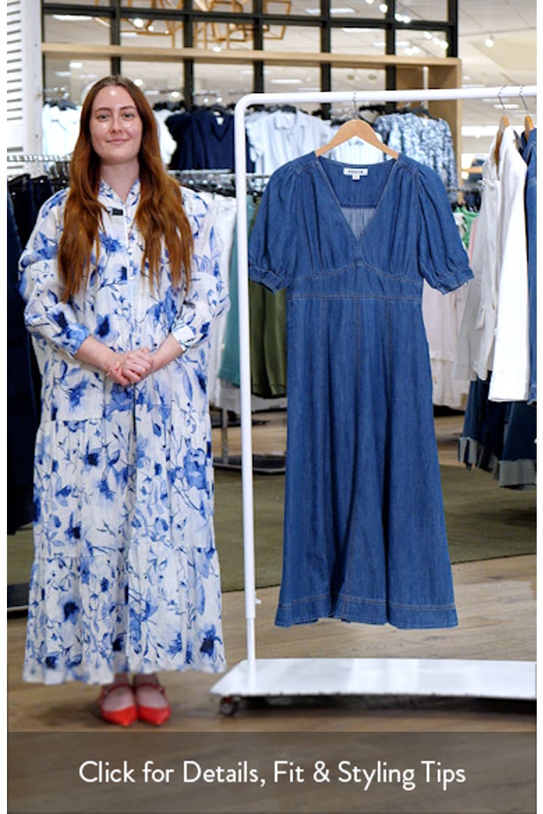 Denim A-Line Dress video
