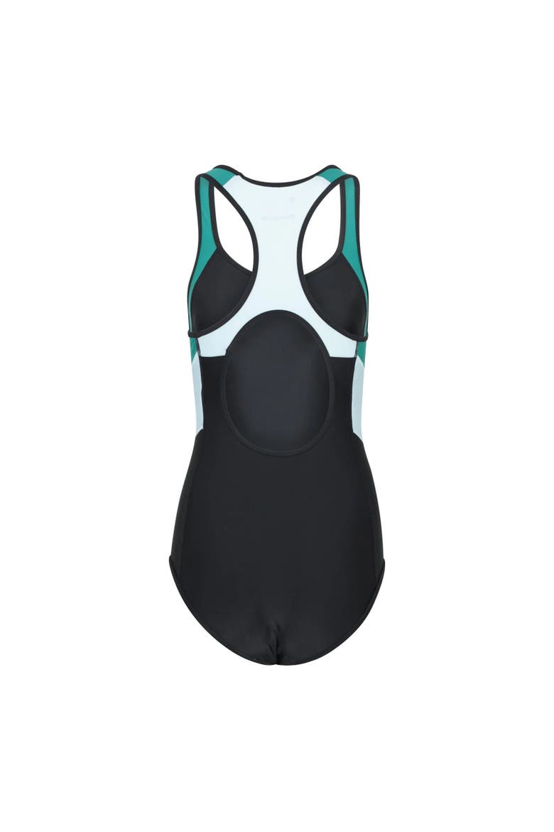 Take The Plunge One Piece Bathing Suit, Alternate, color, Light Teal