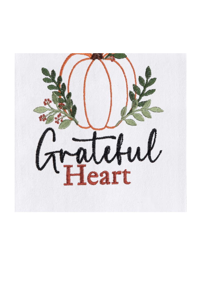 C&F Home Grateful Heart Pumpkin Towel, Alternate, color, Orange