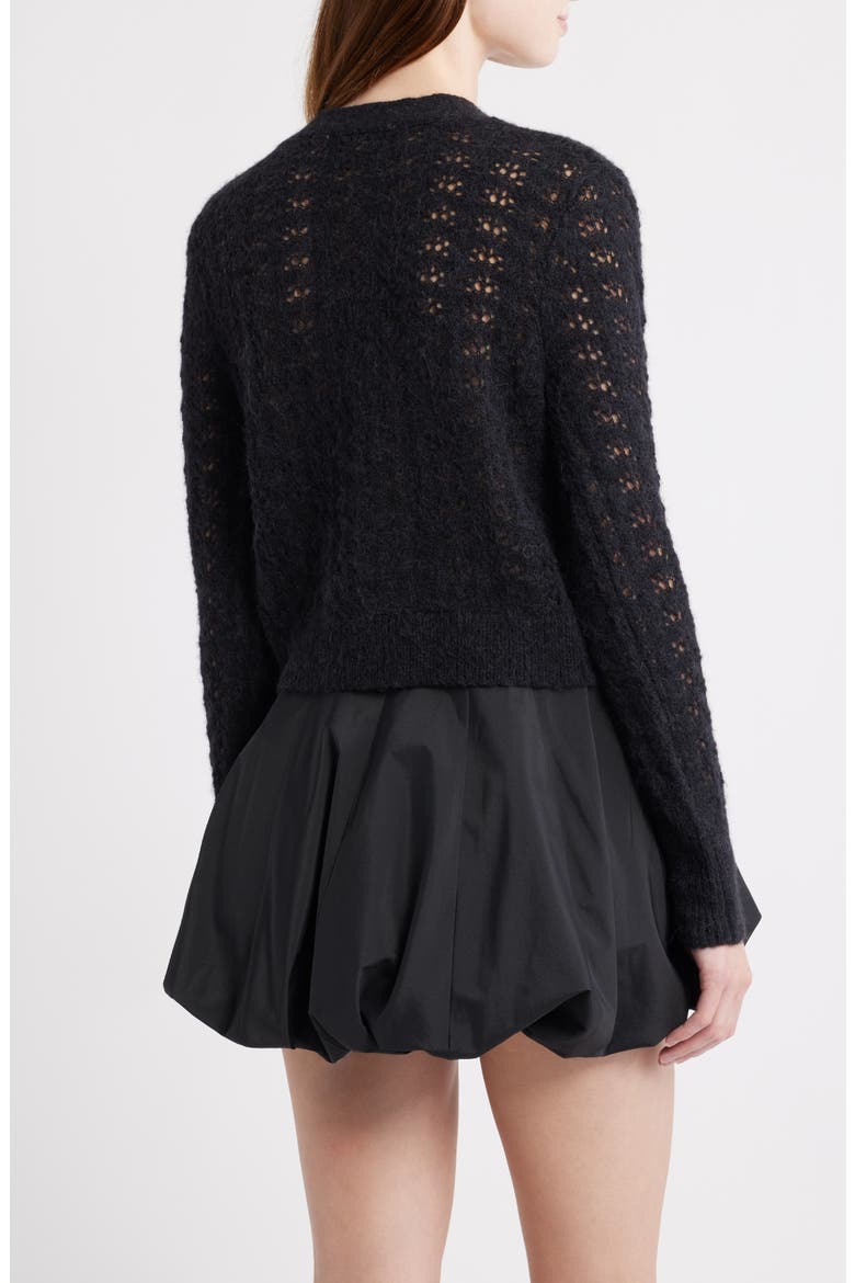 Lilly Bow Cardigan, Alternate, color, MIDNIGHT ICE