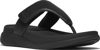 【FITFLOP】F-MODE GO ADJUSTABLE 2-BAR SLIDES◆サンダル Women's F-Mode Adjustable Leather Slides | FitFlop US