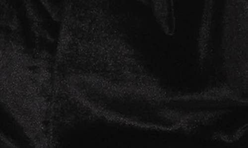 Petal And Pup Petal & Pup Avery One-shoulder Velvet Jumspuit In Black