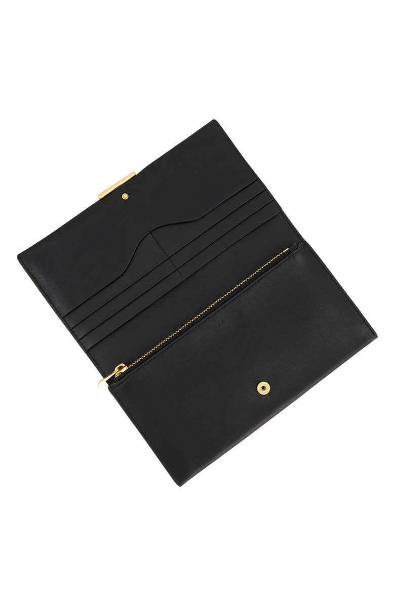 Vince Continental Wallet, Alternate, color, Black