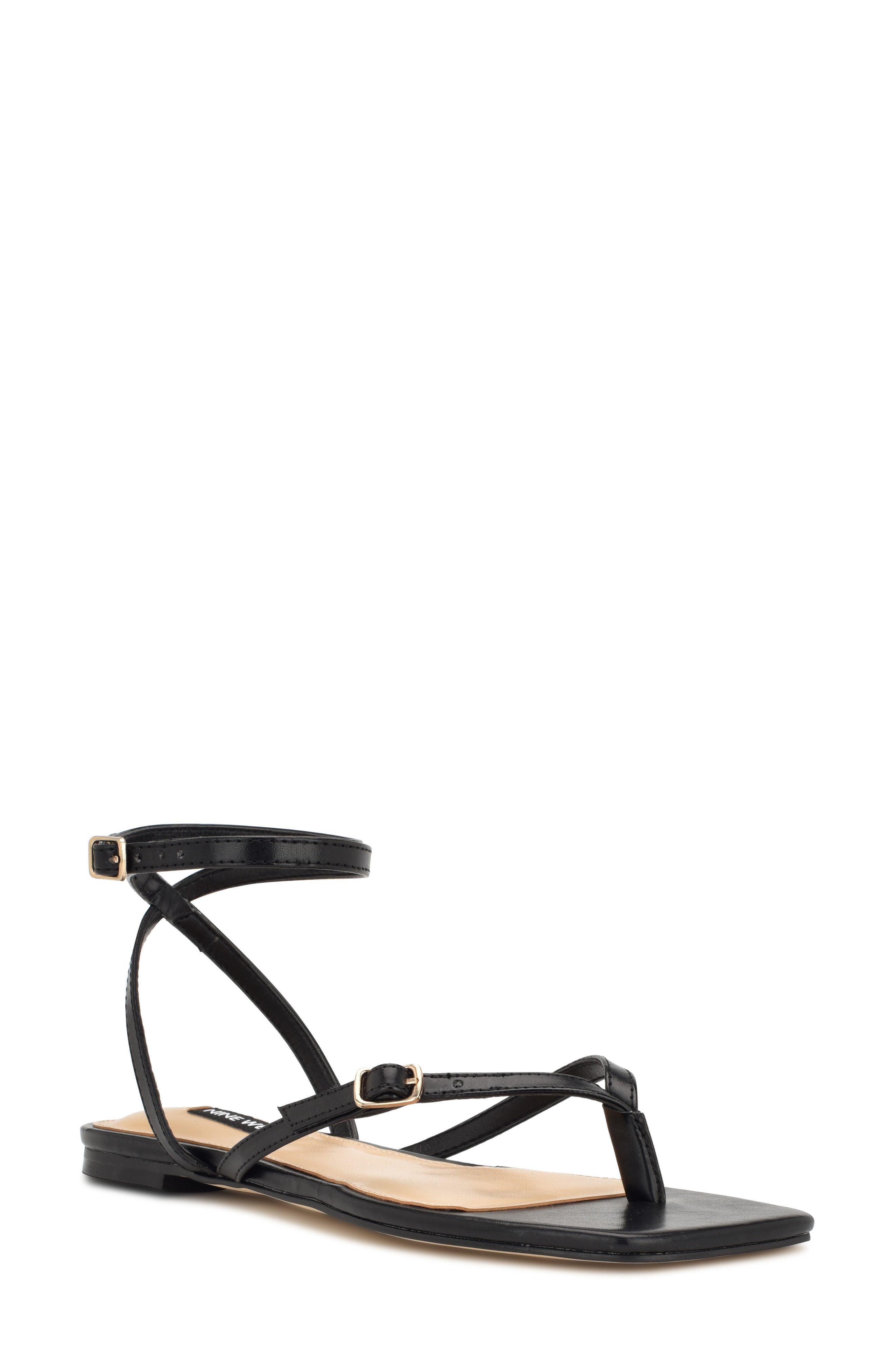 Nine West Nelson Strappy Sandal, Main, color, 