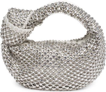 【関税&送料込】Bottega Veneta Crystal-Embellished Mesh And New Bottega VENETA crystal Sandal Rhinestone mesh and