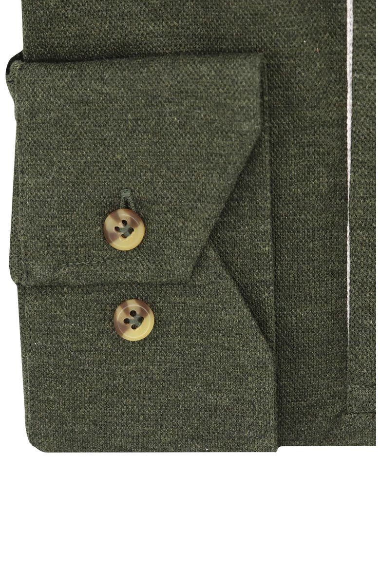 Long Sleeve Button-Up Polo, Alternate, color, HUNTER