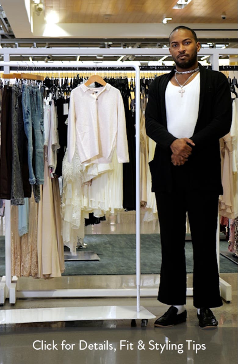 Kids' Cable Knit Long Sleeve Polo, sales video thumbnail