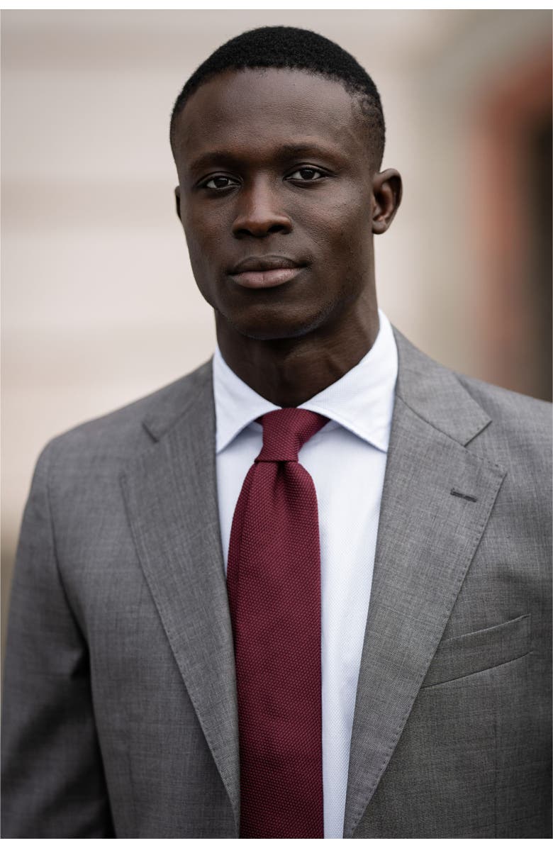 Elizabetta Chianti - Extra Long Silk Grenadine Tie for Men, Alternate, color, 