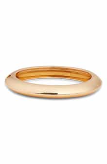 Open Edit Domed Hinge Bangle
