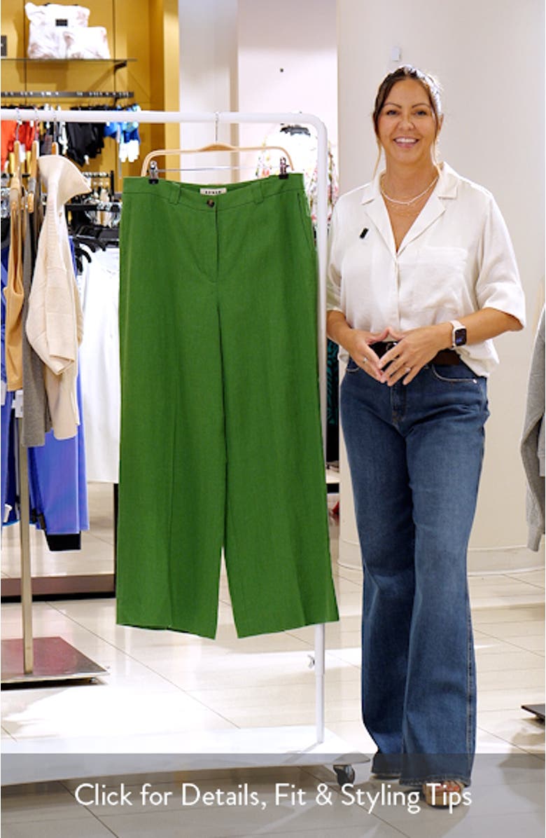 Westbourne Linen Pants, sales video thumbnail