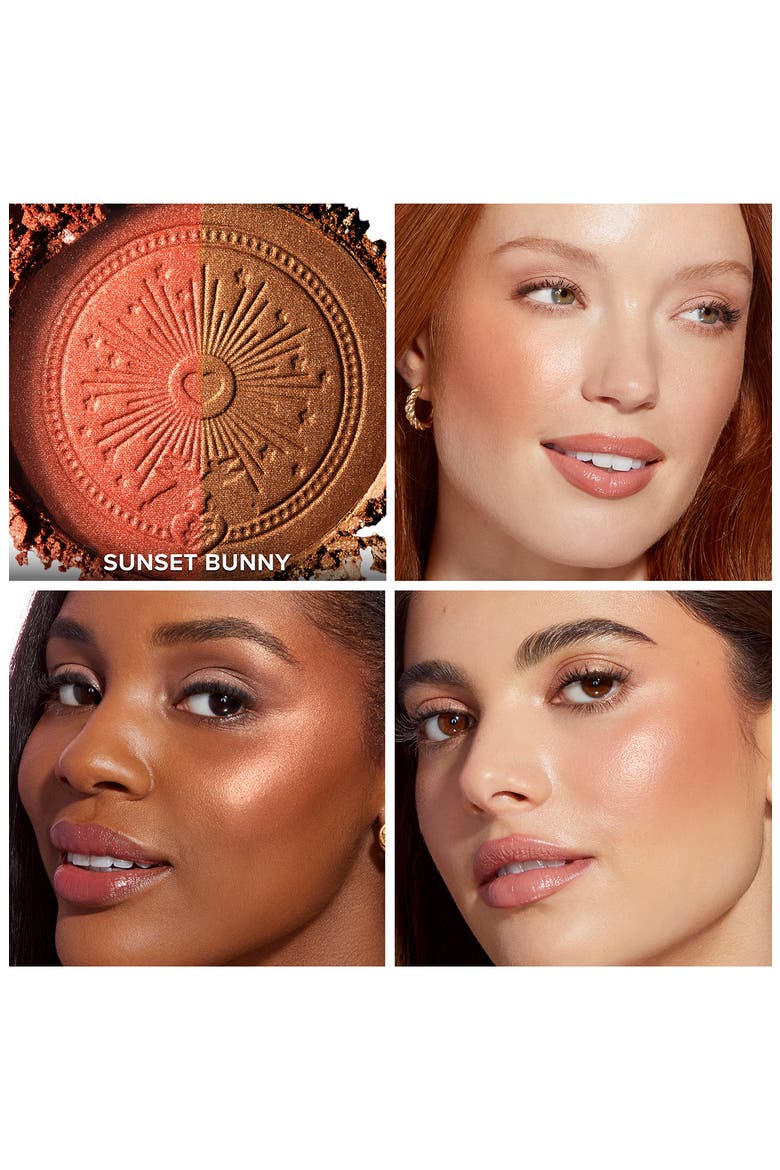 Sun Bunny Blushing Bronzer, Alternate, color, SUNSET BUNNY