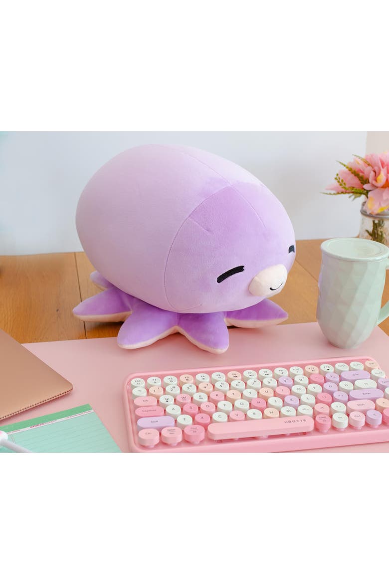 MochiOshis 12-Inch Character Plush Toy Animal Purple Octopus | Ibuki Inkyoshi, Alternate, color, Purple