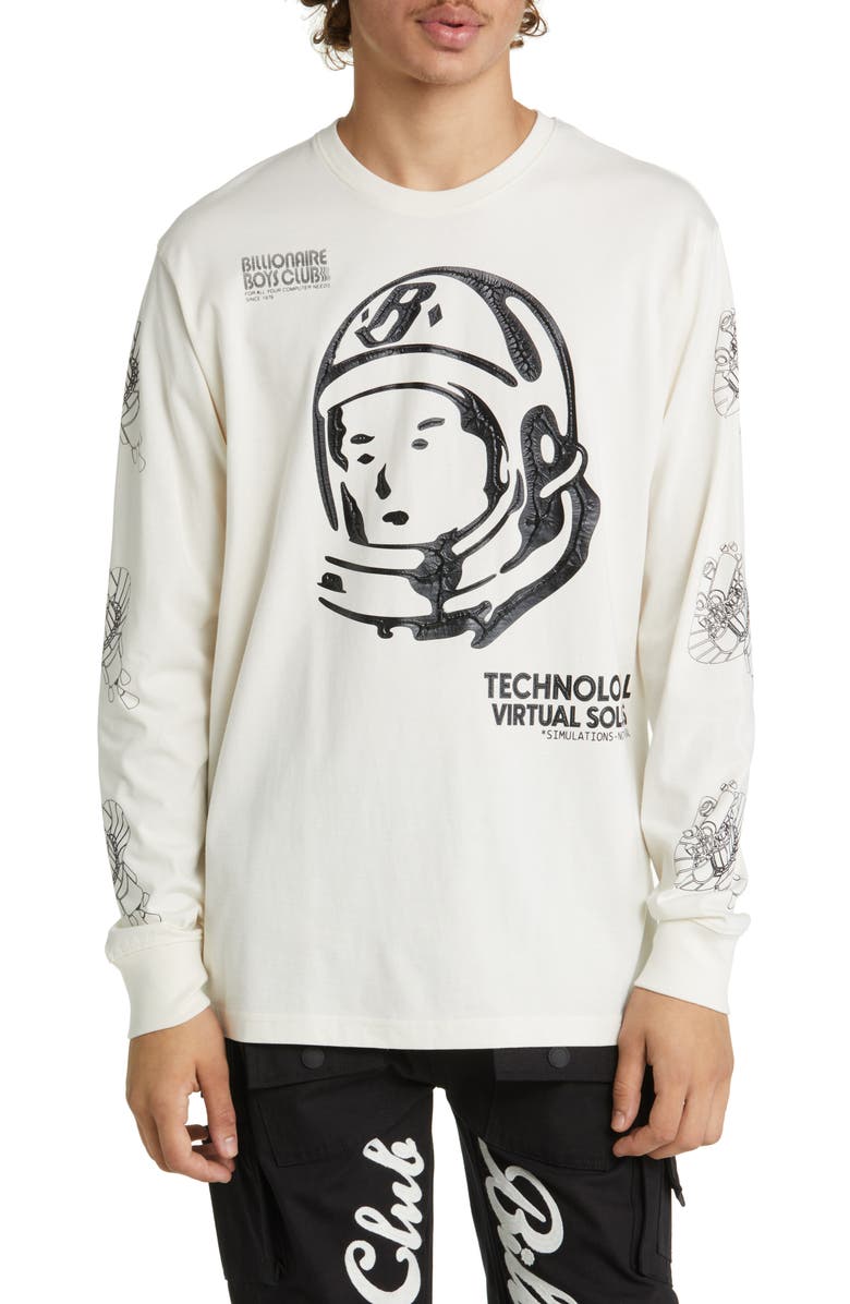 Billionaire Boys Club Systematic Long Sleeve Cotton Graphic Tee, Main, color,