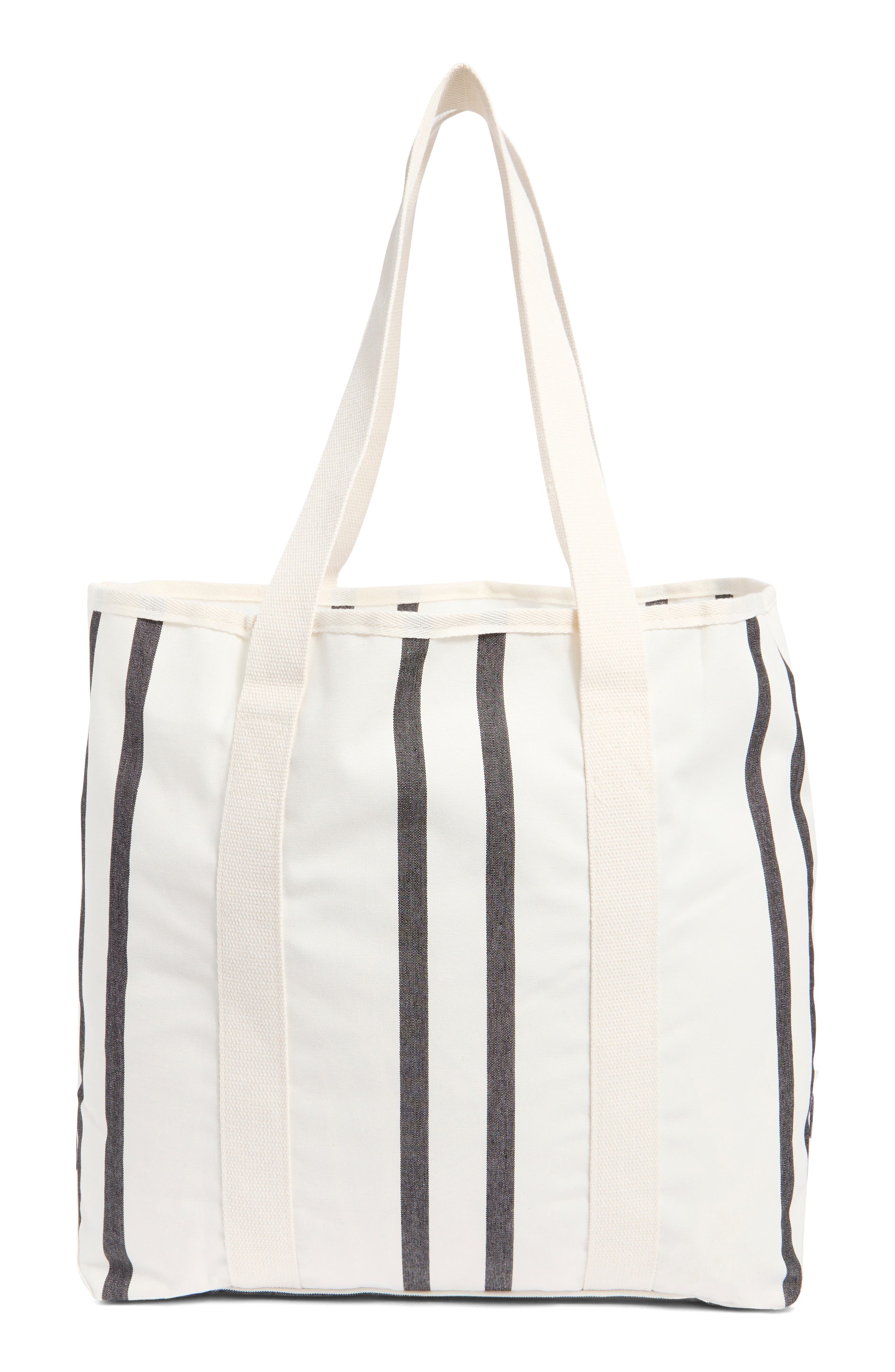 BUSINESS AND PLEASURE CO Malibu Stripe Beach Bag, Alternate, color, 