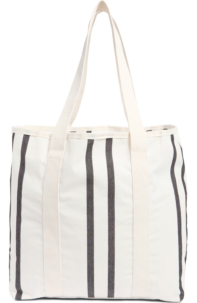 BUSINESS AND PLEASURE CO Malibu Stripe Beach Bag, Alternate, color,