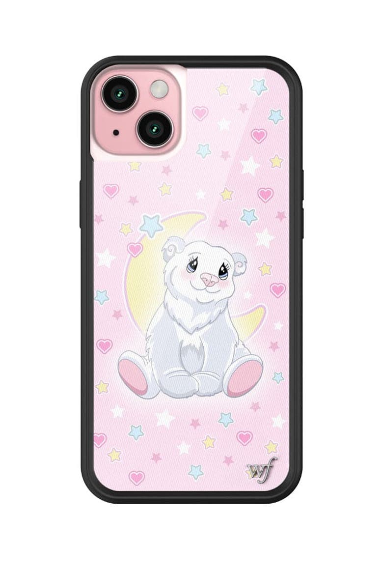 Polar Bear Princess iPhone Case, Alternate, color, Pink