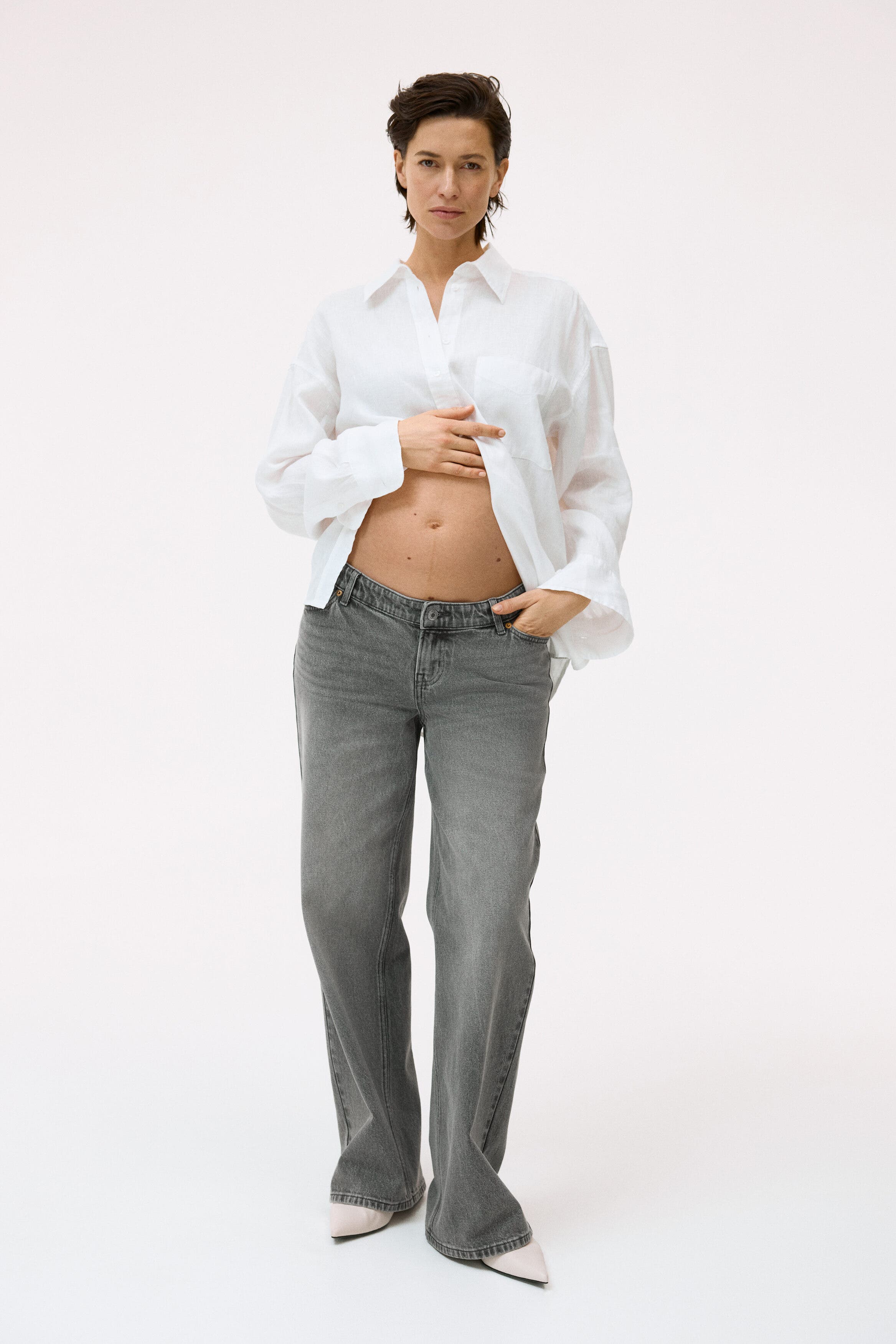 Mama Wide Low Jeans - image 2