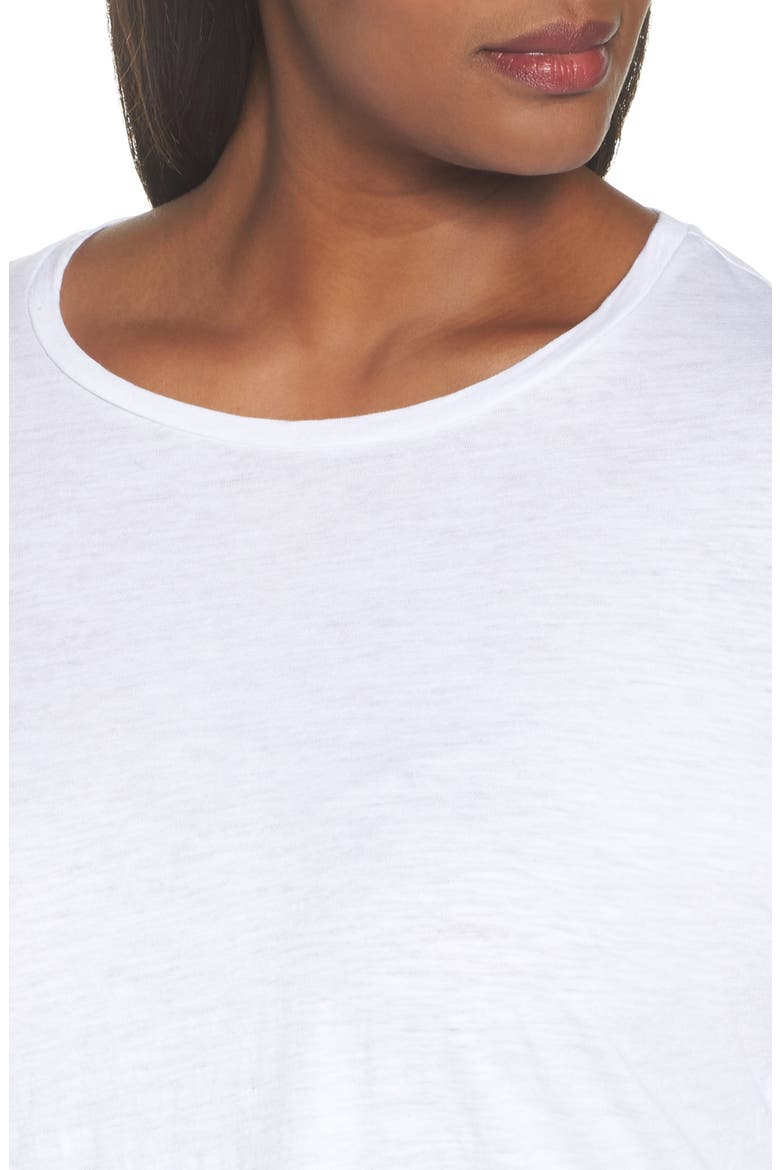 Crewneck Tee, Alternate, color, WHITE