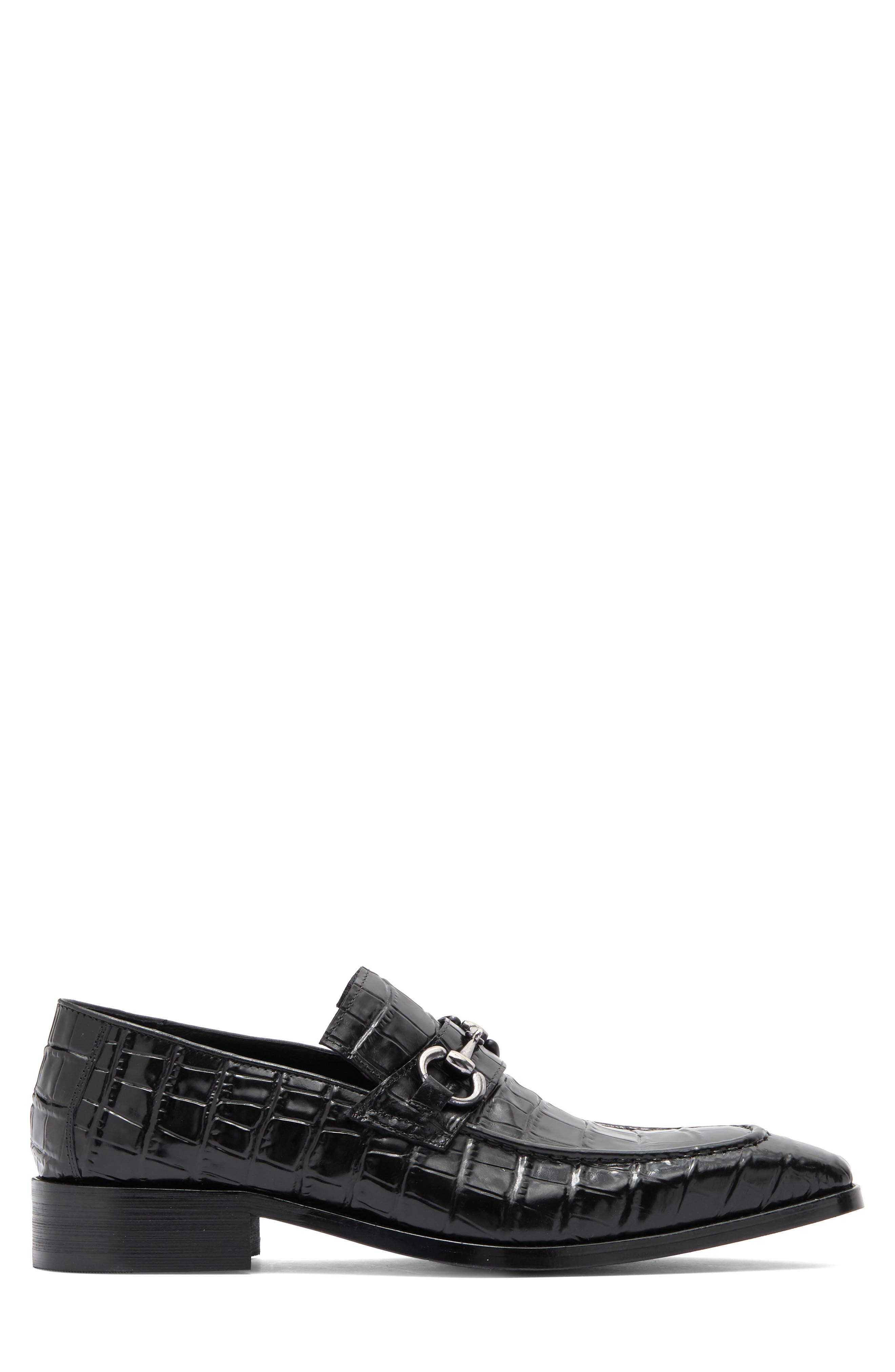 Maison Forte Magnus Croc Embossed Loafer, Alternate, color, 