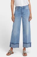 NYDJ Teresa Deep Cuff Wide Leg Jeans