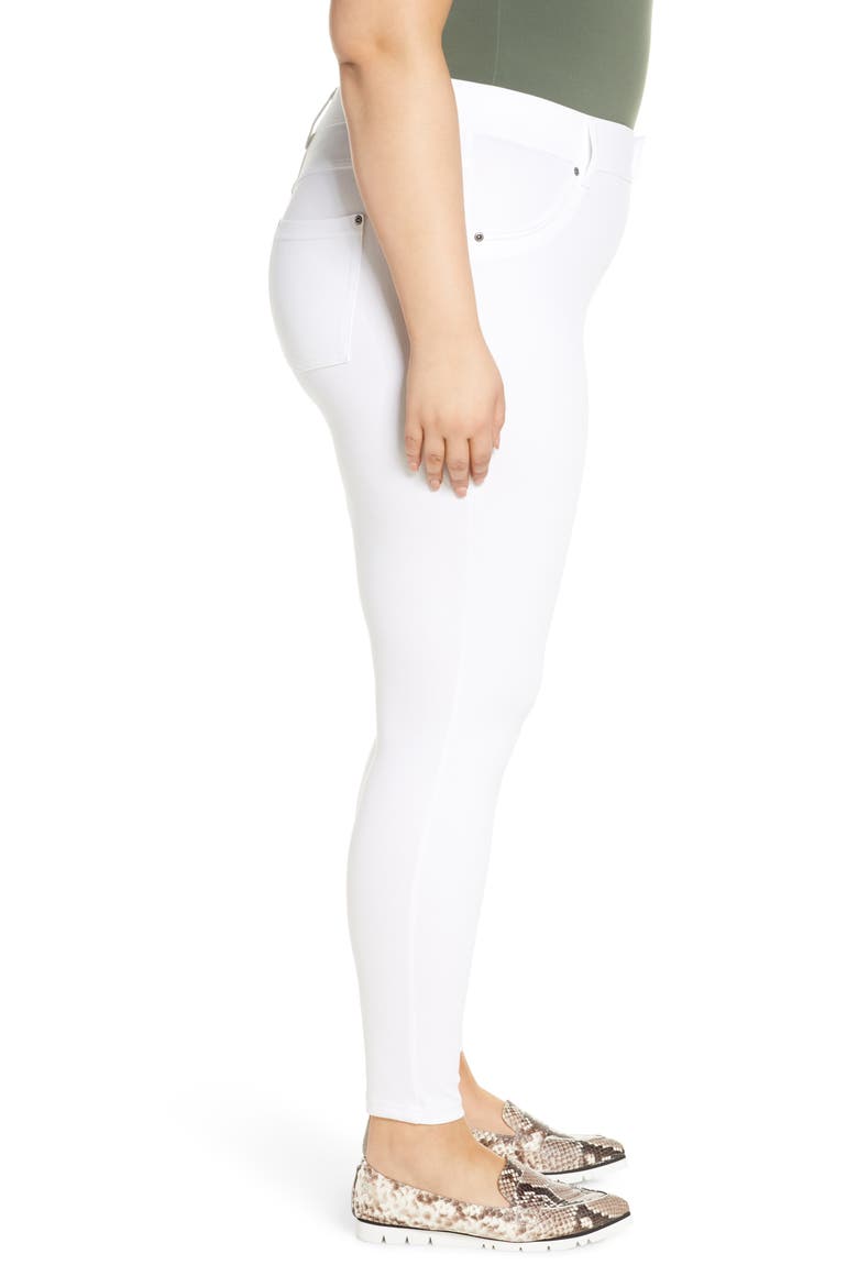 Ultrasoft Denim Leggings, Alternate, color, WHITE
