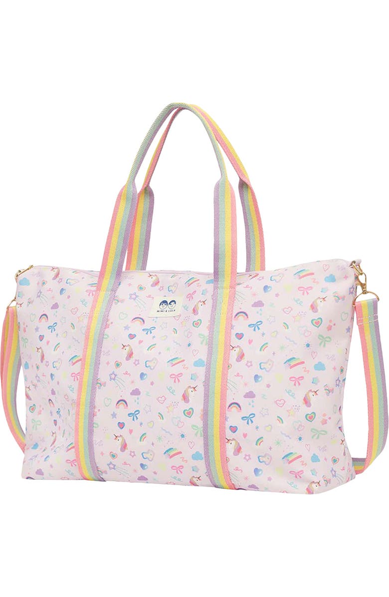Mimi & Lula Kids' My Unicorn Weekend Bag, Main, color, Light/ Pastel Purple