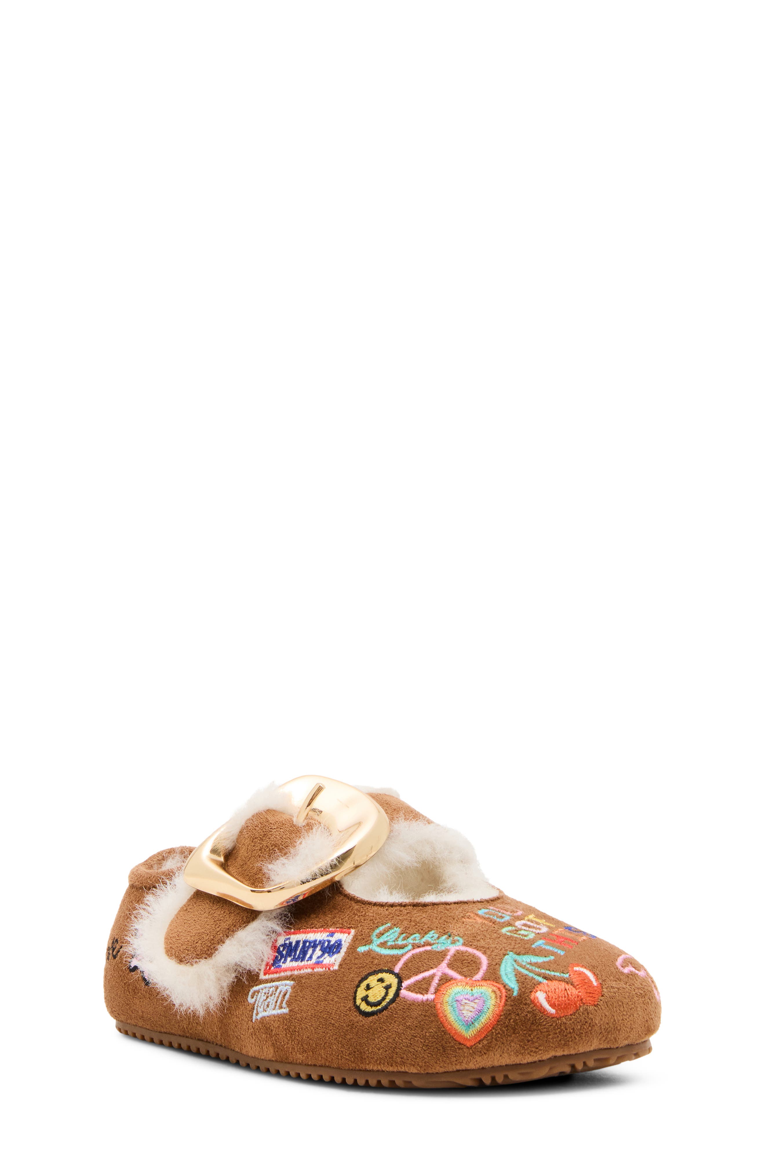 Kids' Tcloudye Mary Jane Slipper, Main, color, COGNAC MULTI