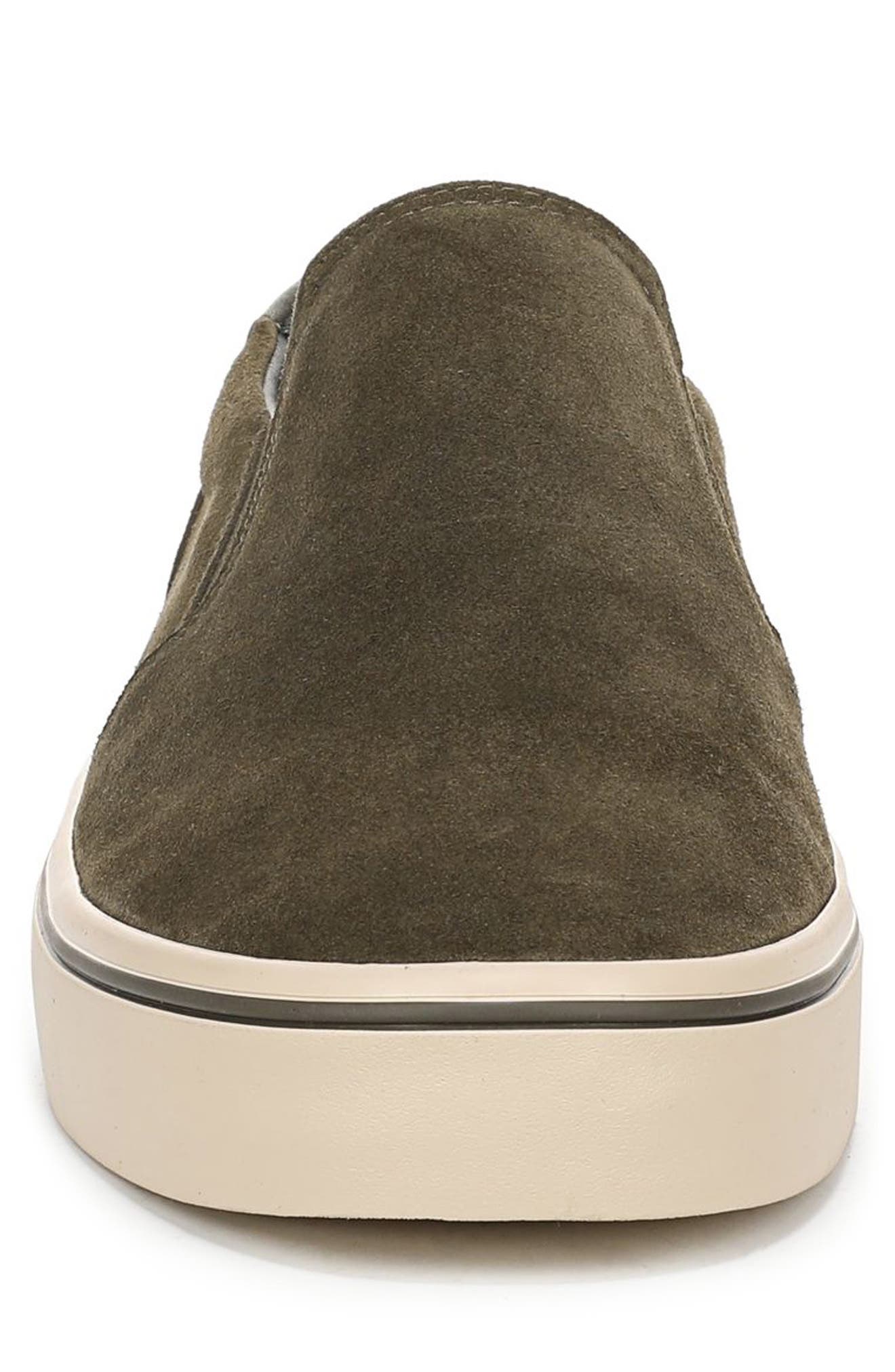 Salinas Suede Slip-On Sneaker, Alternate, color, DARK ROAST