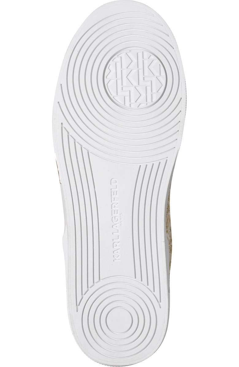 KARL LAGERFELD PARIS Melora Sneaker, Alternate, color, Cream/ Gold