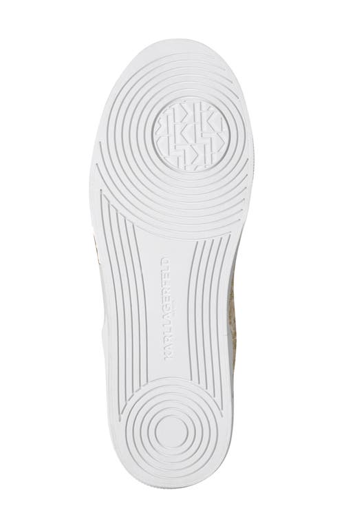 Karl Lagerfeld Paris Melora Sneaker In Gold
